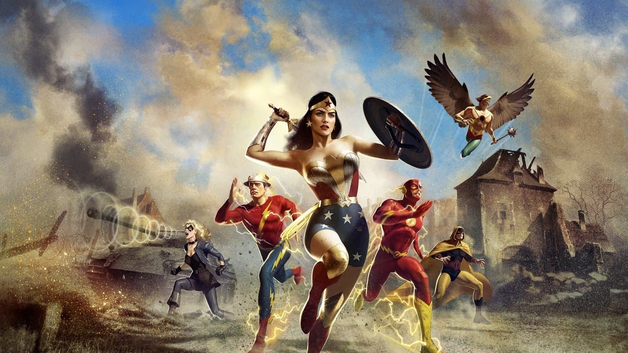 Justice Society: World War II (2021) backdrop