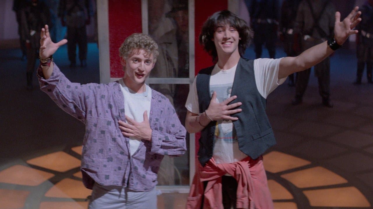 Bill & Ted’s Excellent Adventure (1989) backdrop