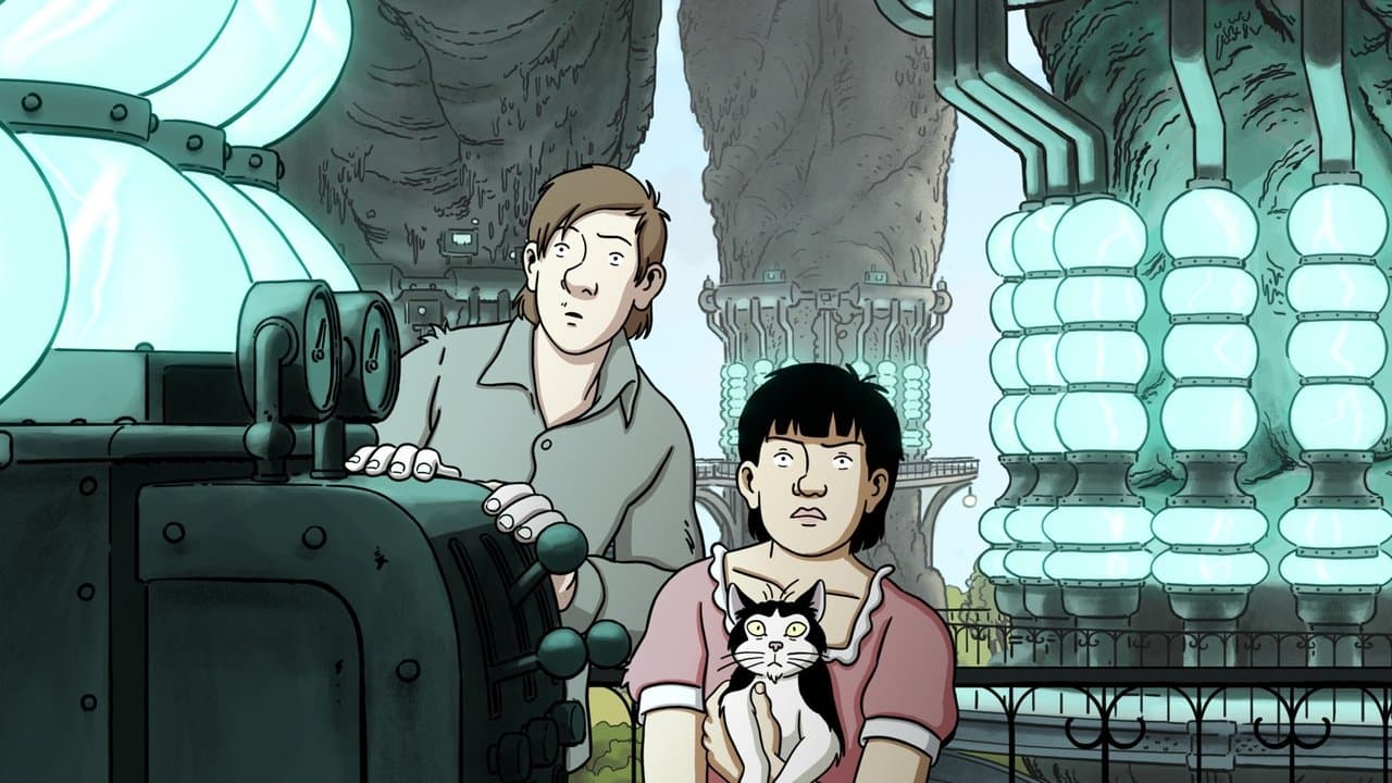 April and the Extraordinary World (2015) backdrop