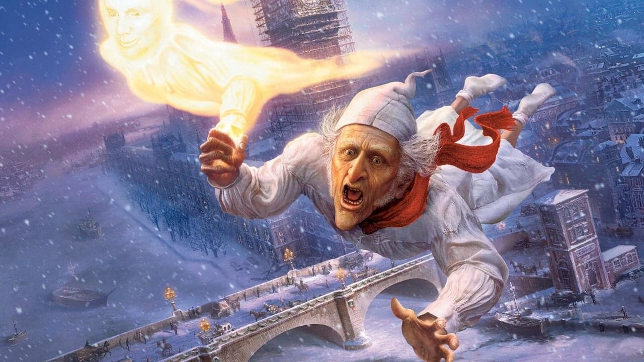 A Christmas Carol (2009) backdrop