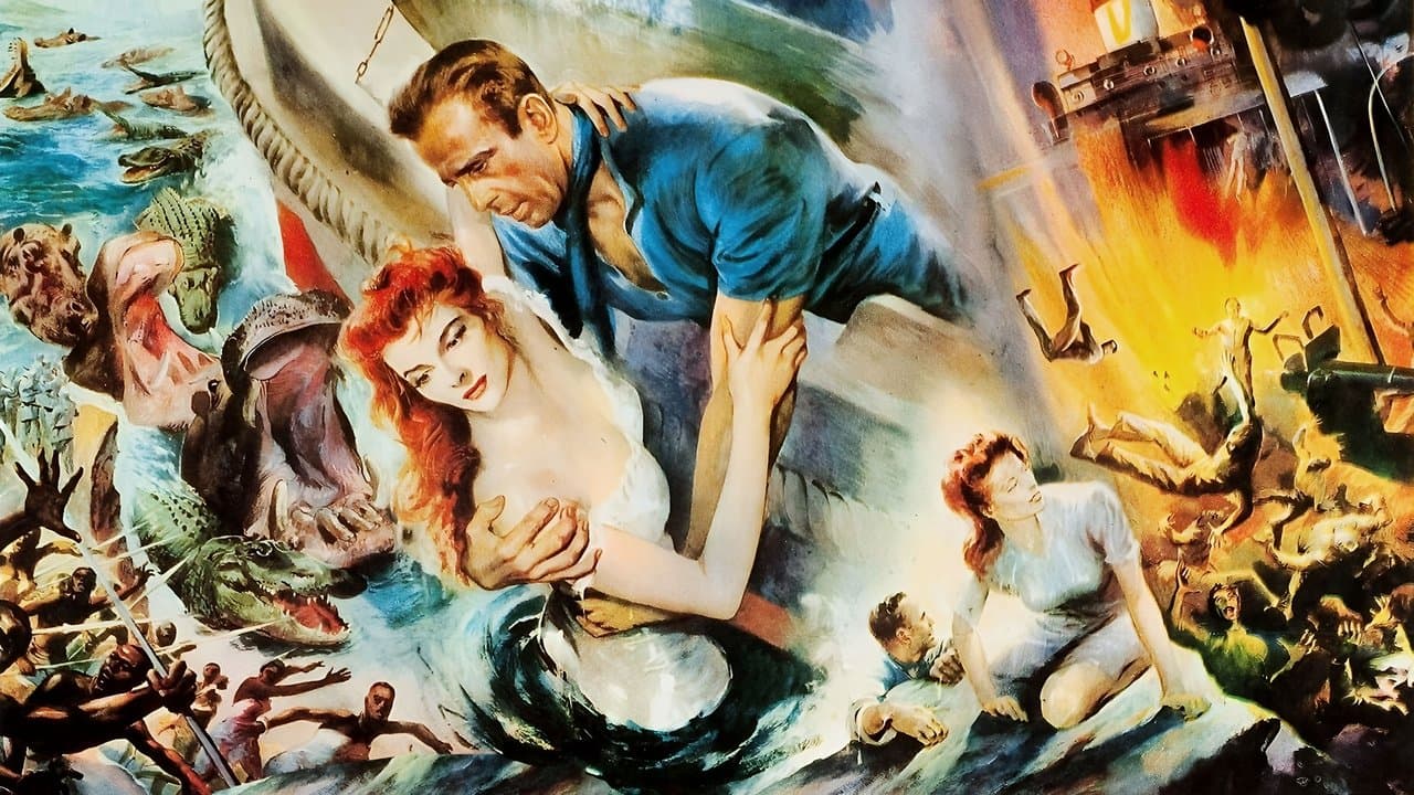 The African Queen (1951) backdrop