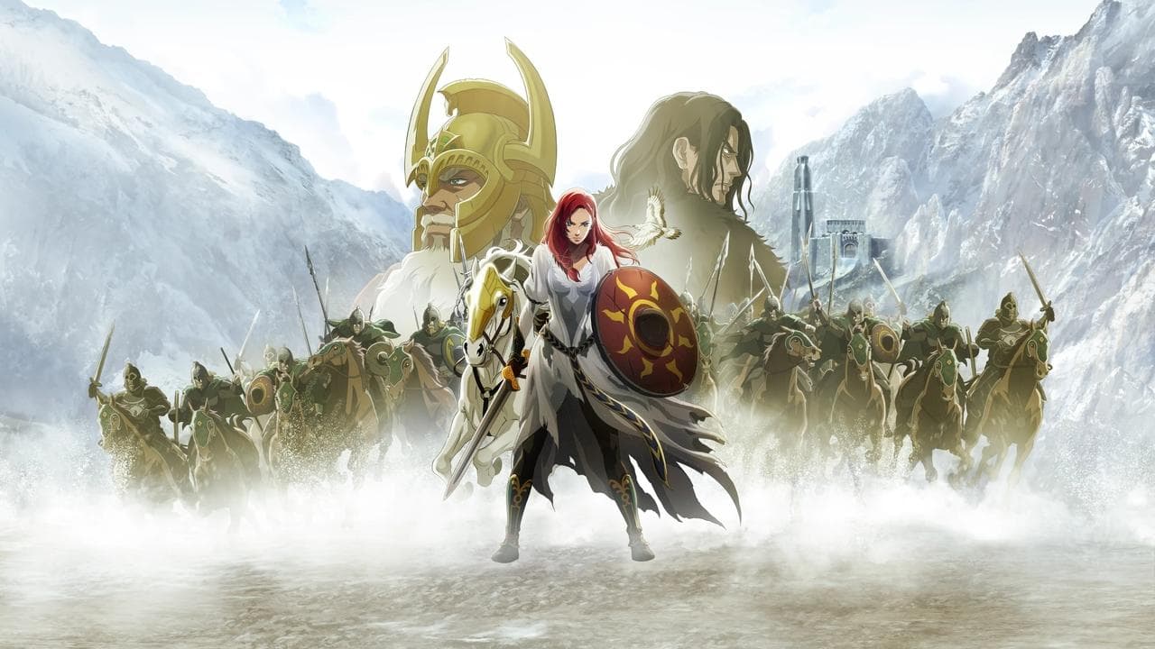The Lord of the Rings: The War of the Rohirrim (2024) backdrop