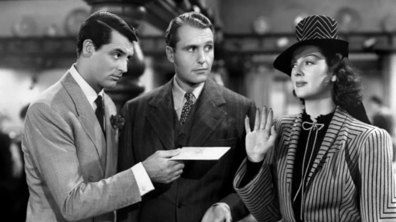 His Girl Friday (1940) backdrop