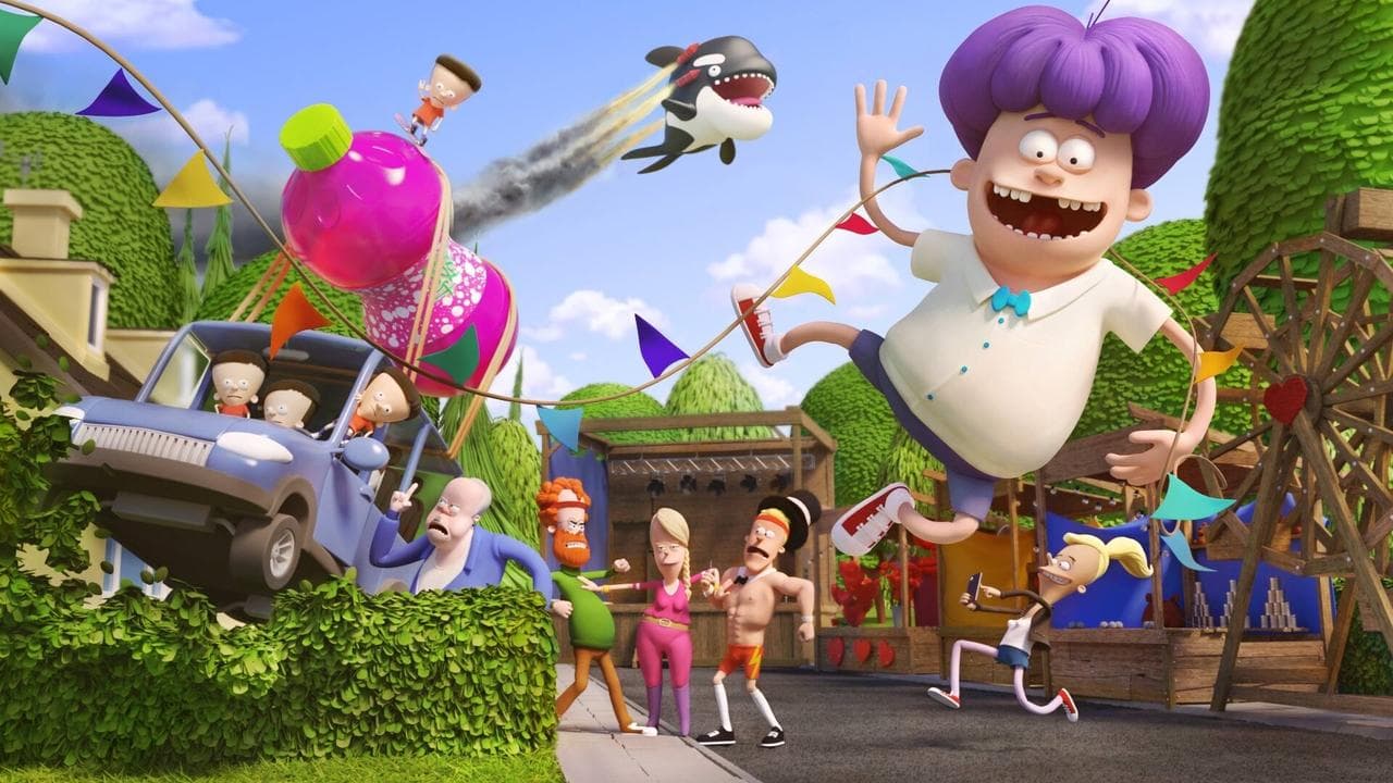 Monty and the Street Party (2019) backdrop