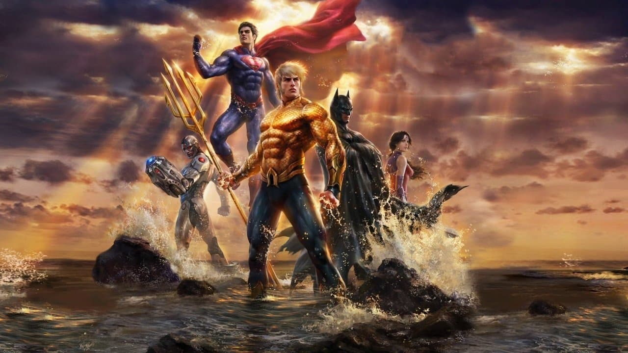 Justice League: Throne of Atlantis (2015) backdrop