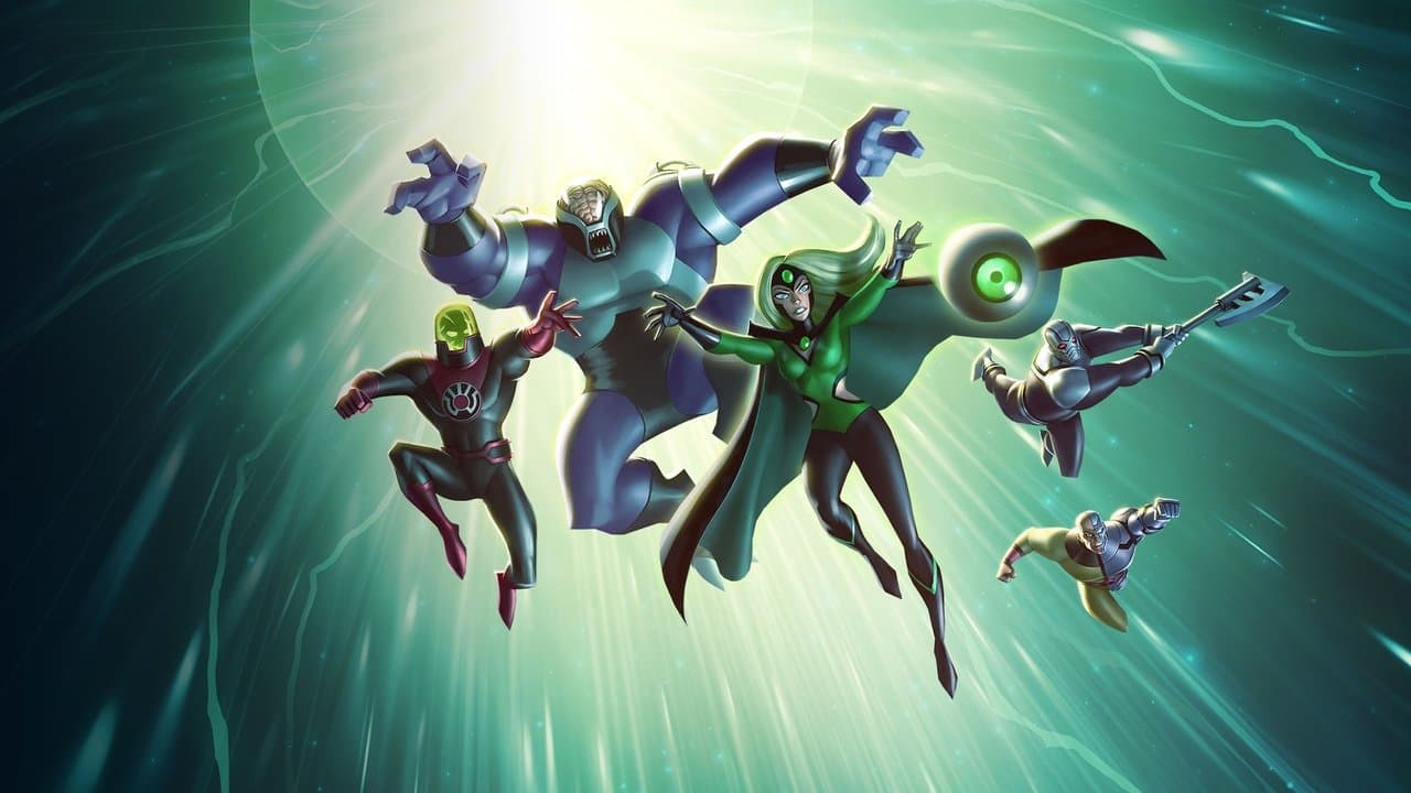 Justice League vs the Fatal Five (2019) backdrop