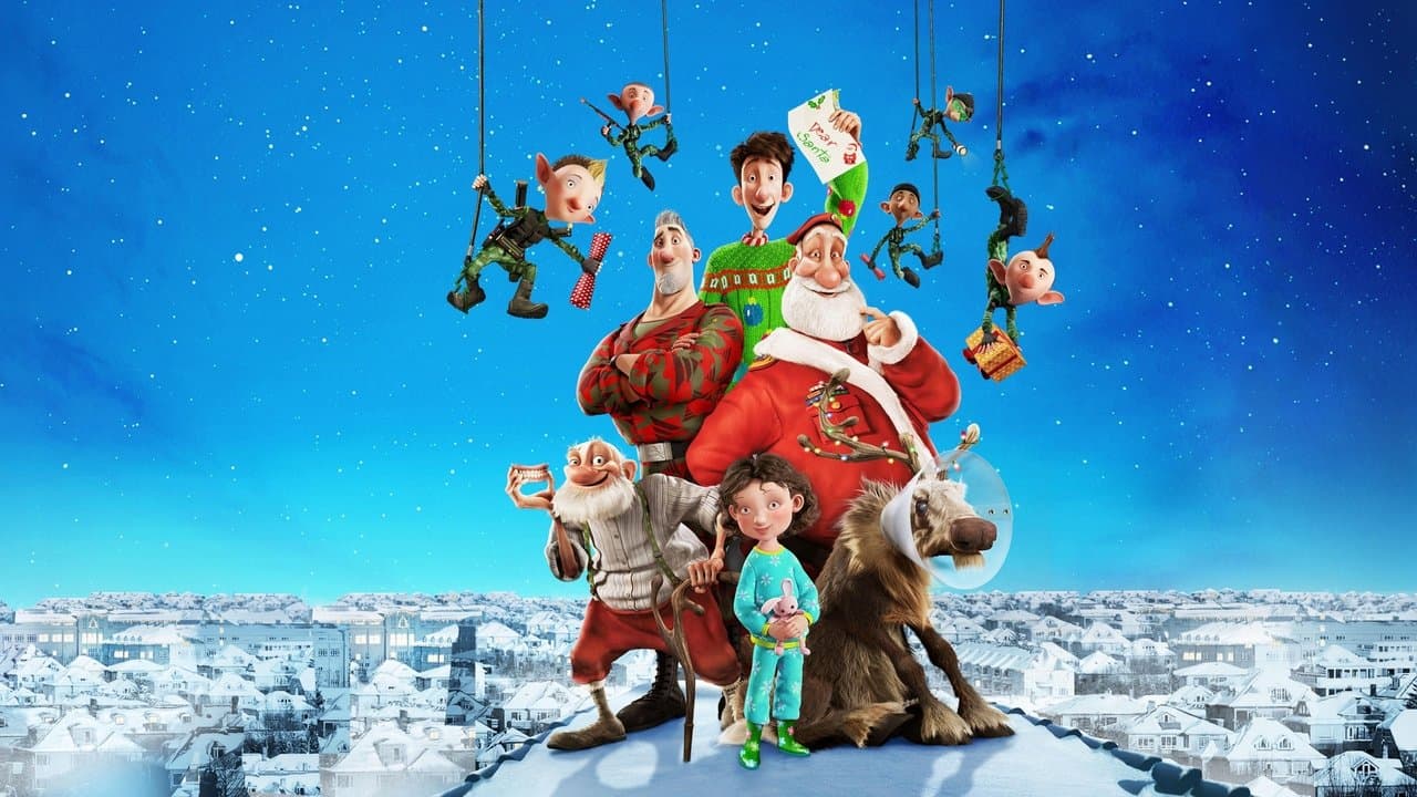 Arthur Christmas (2011) backdrop
