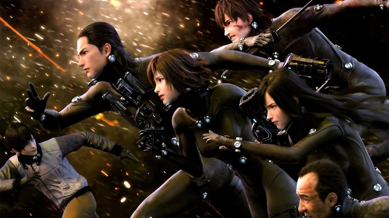 Gantz: O (2016) backdrop