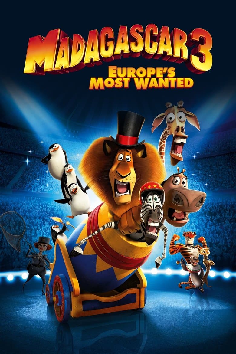 Madagascar 3: Europe’s Most Wanted (2012) BluRay 480p & 720p