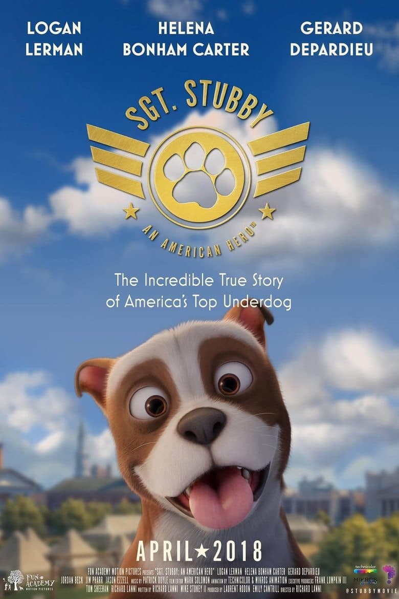 Sgt. Stubby: An American Hero 2018 BluRay 480p & 720p Full HD Movie Download