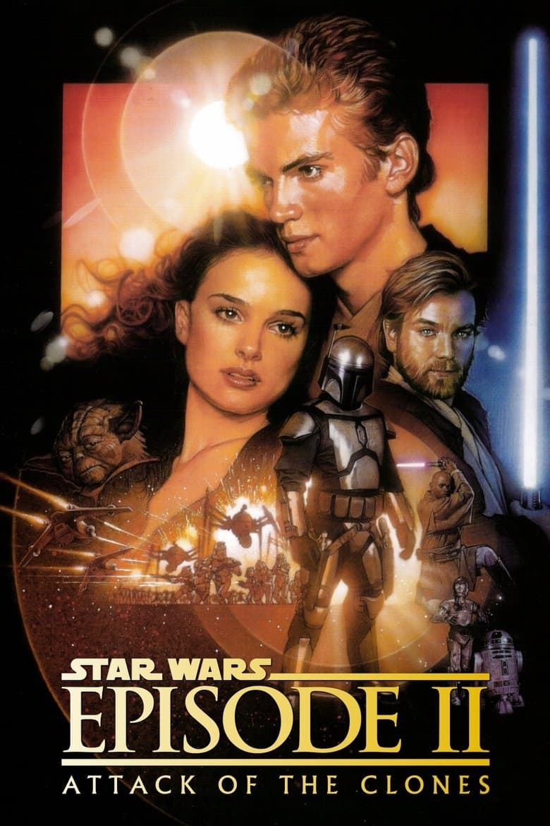 Star Wars: Episode II – Attack of the Clones (2002) BluRay 480p & 720p Free HD Movie Download