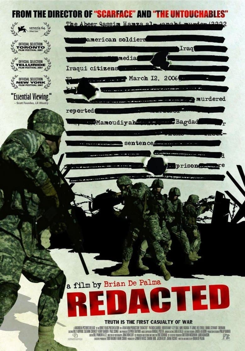 Redacted (2007) BluRay 480p & 720p Free HD Movie Download